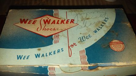 Vintage Wee walker shoes