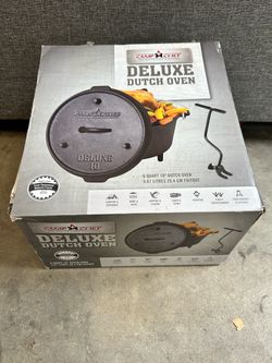 Camp Chef Deluxe 10 Dutch Oven 6 Quart