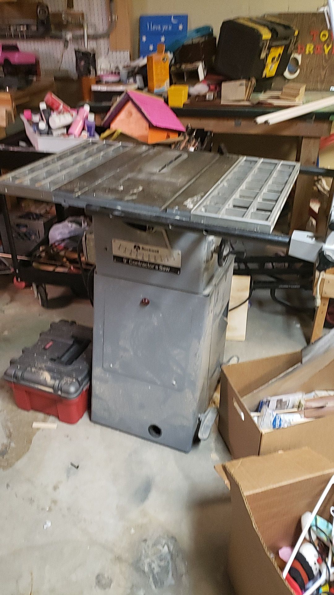 Rockwell 9" contractors table saw