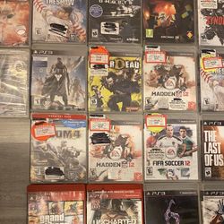 I have 18 PS3 Games