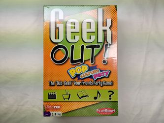 Geek Out! Pop Culture Party Game (New & Sealed)
