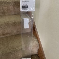 IKEA Kalkgrund Glass Bathroom Shelf NEW