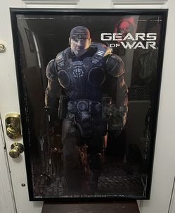 Framed Gears of War Poster 