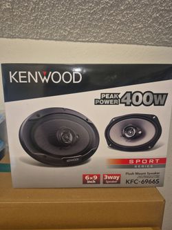 Kenwood KFC-6966S 6x9 Car Speakers 3 WAY 400 WATTS