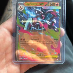 Mega Charizard X EX. Ungraded Mint Condition. 