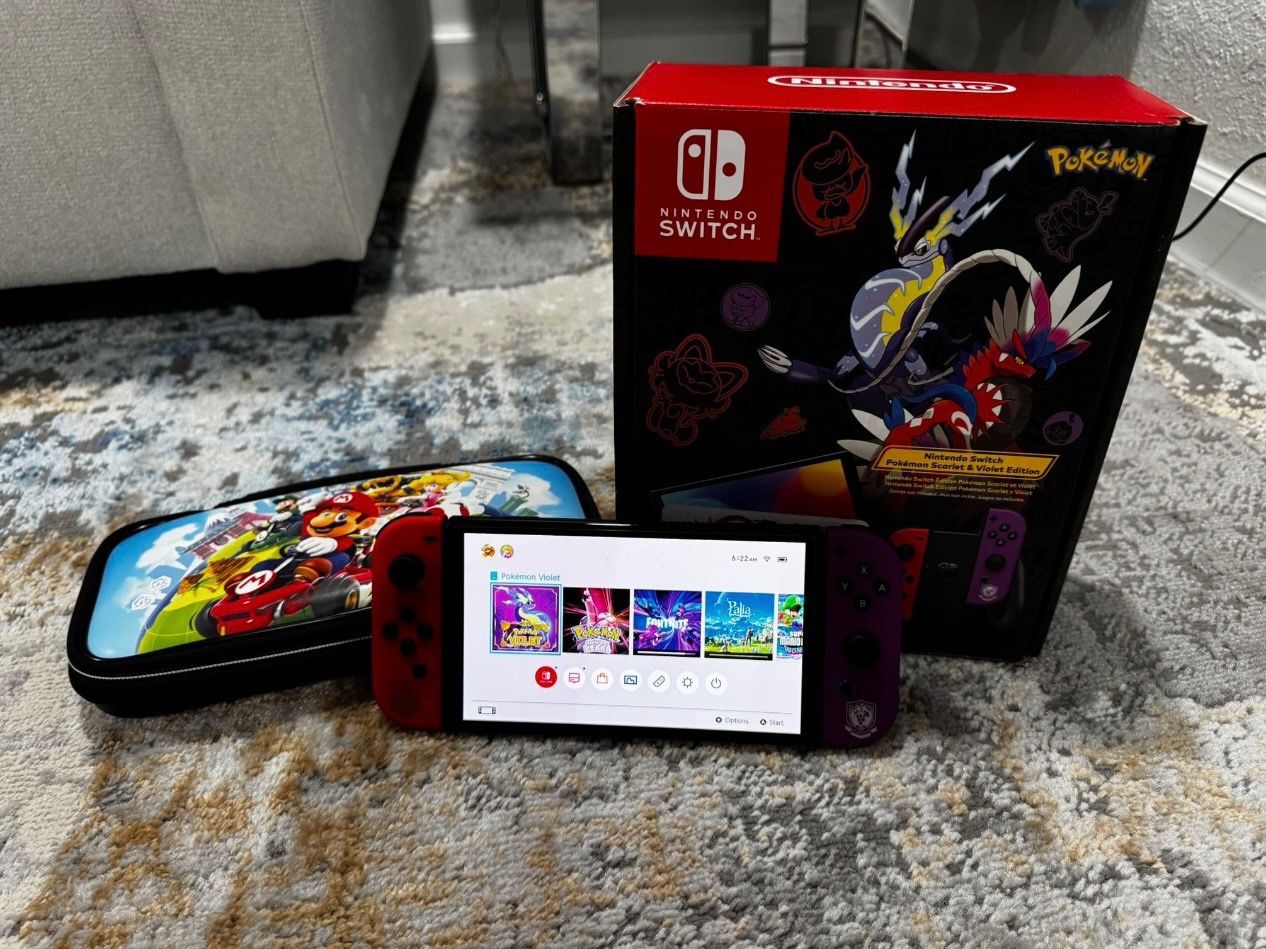 Nintendo Switch OLED Pokemon Edition 