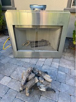 Superior Wood Burning Outdoor Fireplace