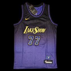 Luka Doncic Lakers Kids NBA Jerseys