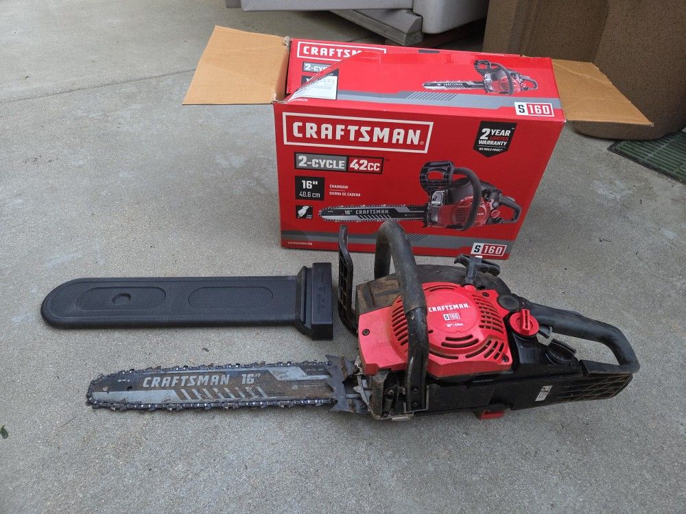 16" Craftsman Chain Saw