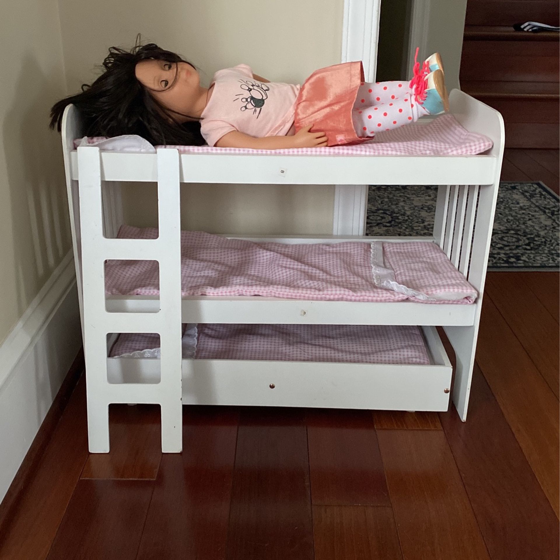 American Girl Doll Bunk bed And trundle