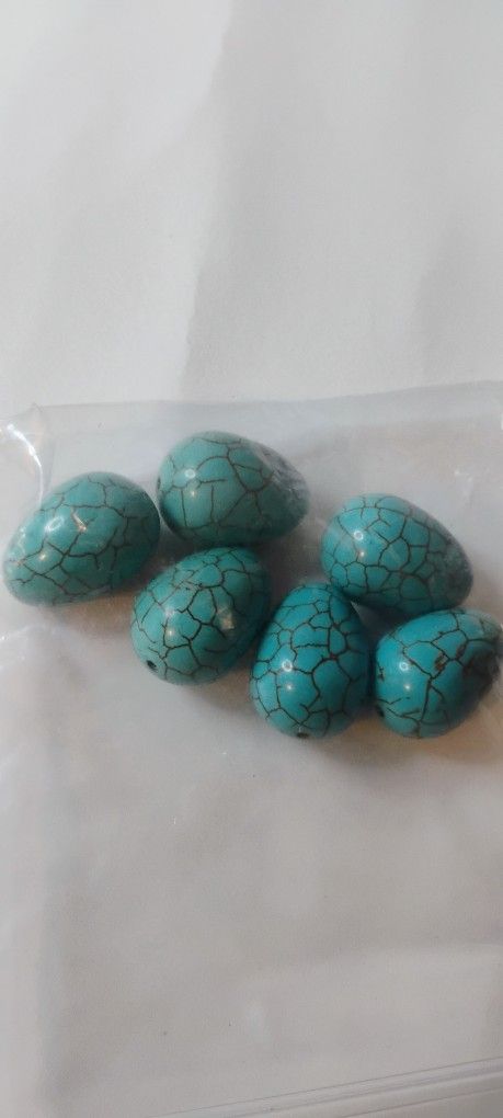 Turquoise Oval Loose Beads