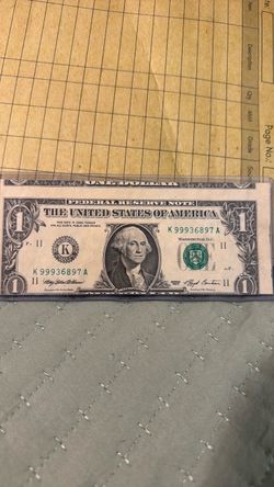 1993 Series $1 Federal Reserve Note