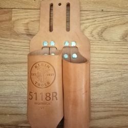 Klein Tools 5118R Leather Pliers & Rule Holder – Like New