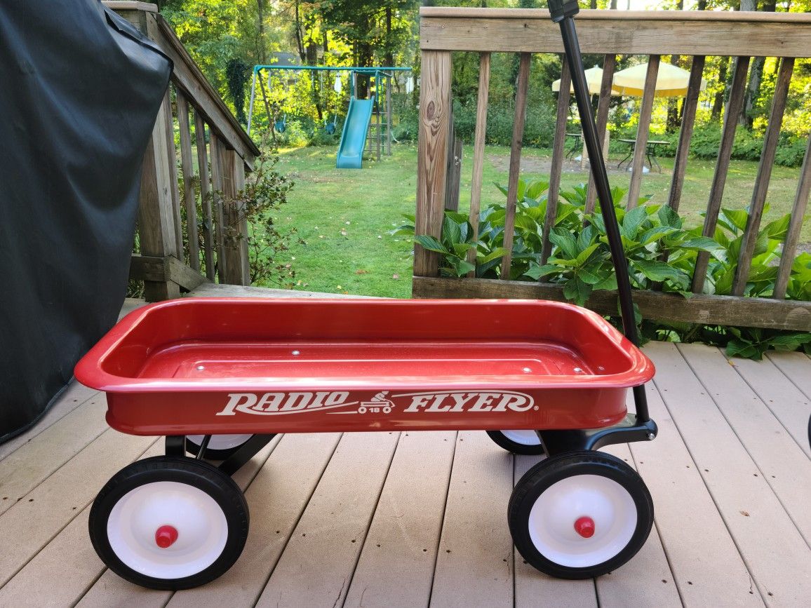 Metal Radio Flyer Wagon 