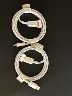 2 Apple iPhone - USB C To Lightning Cable - Brand New- Authentic