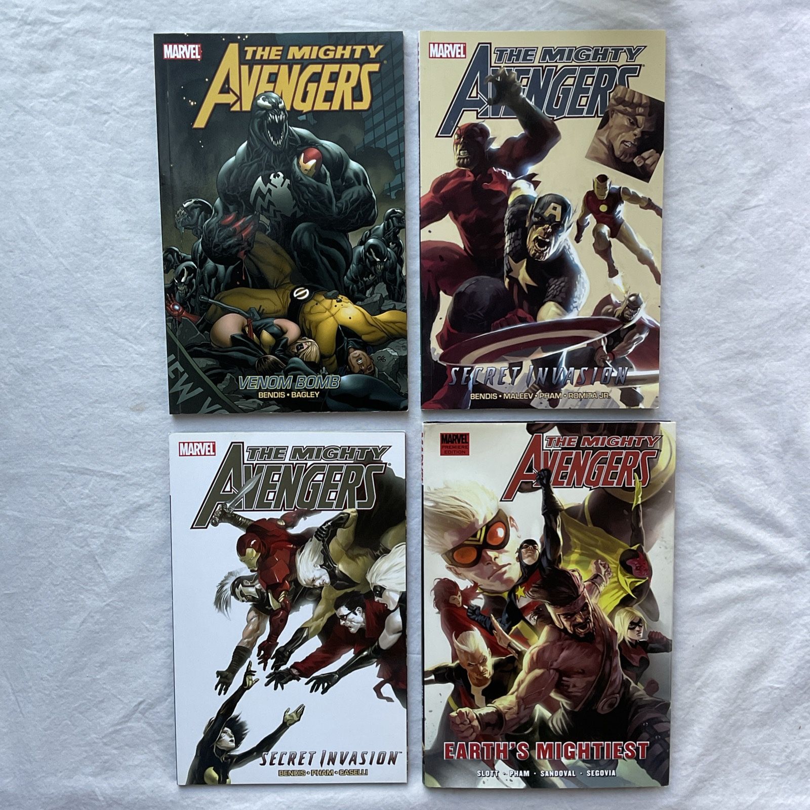 Marvel Comics Mighty Avengers: Earth's Mightiest Vol 2, 3, 4, 5 #7-26 By Bendis