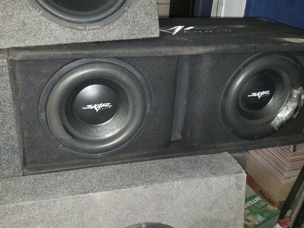 12 Inch Skar Speaker With Box
