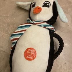 Penguin Holiday Pet Toy