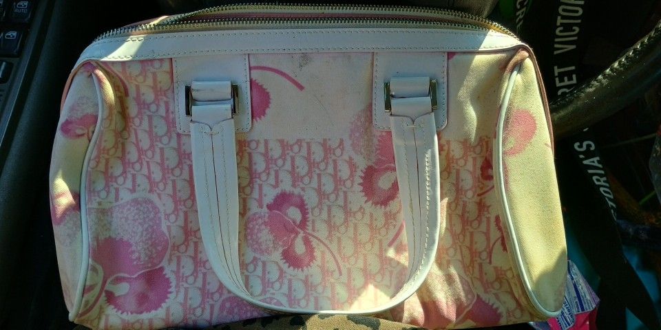 Vintage Christian Dior Cherry Blossom Bag