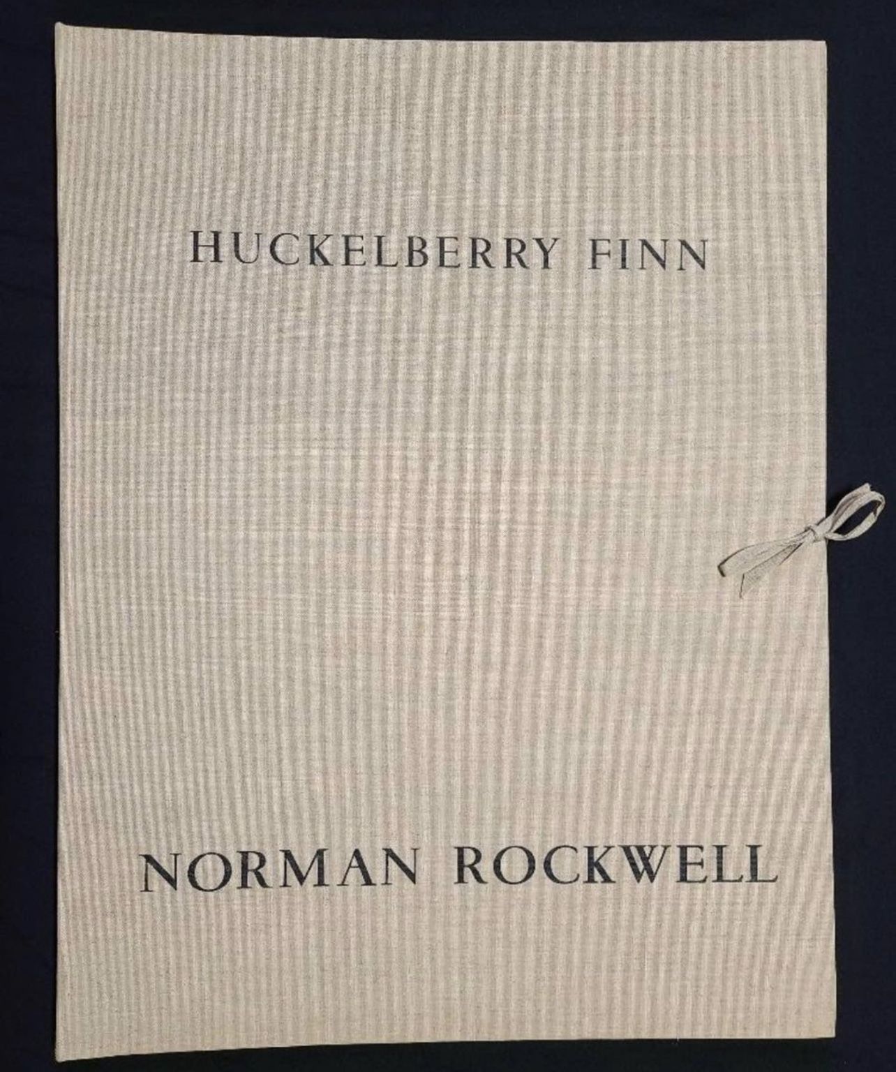 Norman Rockwell Huckleberry Finn 1972 Portfolio of 8 Limited Edition ...