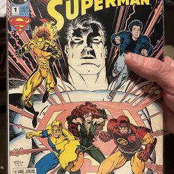 The Legacy Of SUPERMAN  Arthur Adana Comic Book