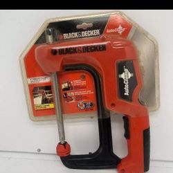 Black and Decker Auto Clamp Automatic Battery  Motorized ACC100 SEALED