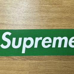 Supreme Green Box Logo Sticker