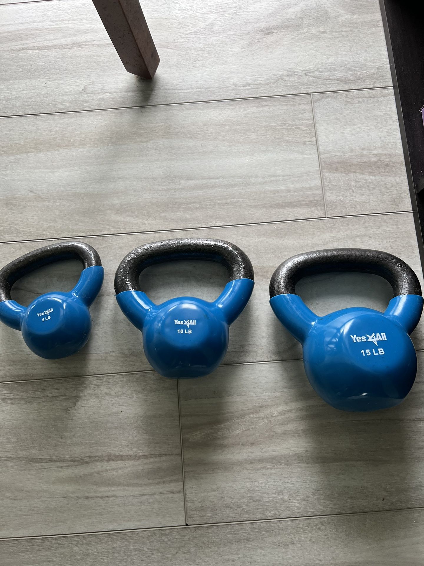 Kettle Bell Weights 3 Sizes See Description 
