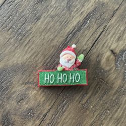 Santa Hohoho Pin/brooch