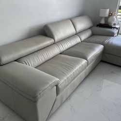 Leather Couch 