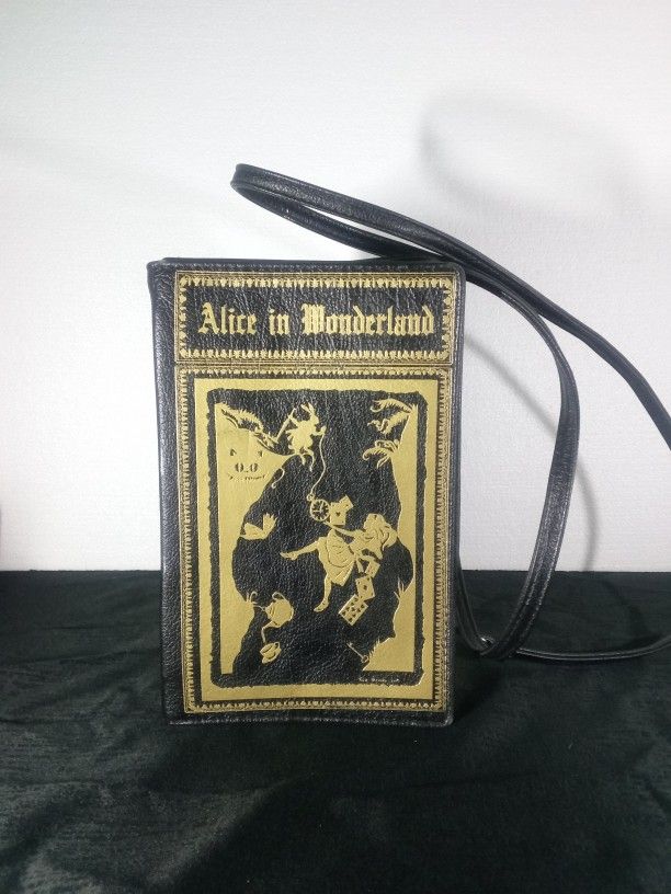 Alice In Wonderland Book Purse
