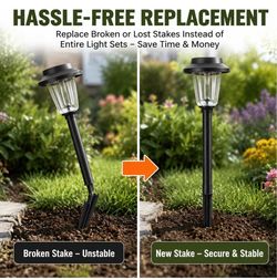 10PC Stakes for Outdoor Lights .
