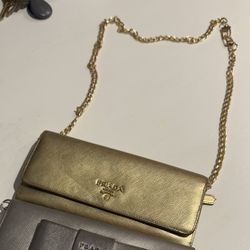 Authentic Prada Flap Wallet