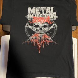 Metal Injection Shirt Size Medium