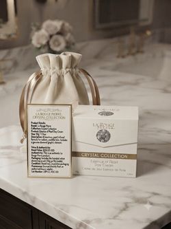 LaRouge Pierre Crystal Collection essence of pearl day cream & beauty gift bag