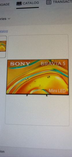 Sony 75” Bravia 5 google tv