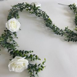 10 pack  Boxwood Eucalyptus Garlands Artificial Vines Greenery 60 feet Wedding Decor ~ New