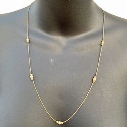 Vintage Station Necklace