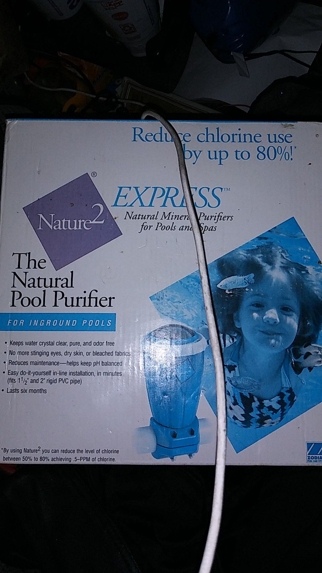 Nature 2 express natural mineral pool purifier