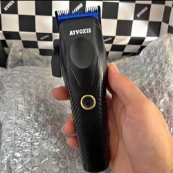 Barber Starter Kit, 9000RPM Cordless Hair Clippers & Trimmer Barber Kit | Open Box ATVOXIS