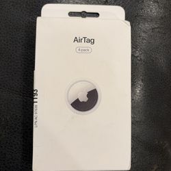 Apple Air Tag (4-pack) Brand New And Sealed 