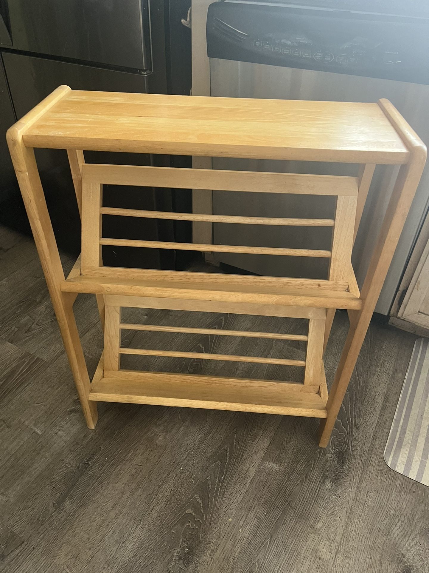Small Wood Book Shelf