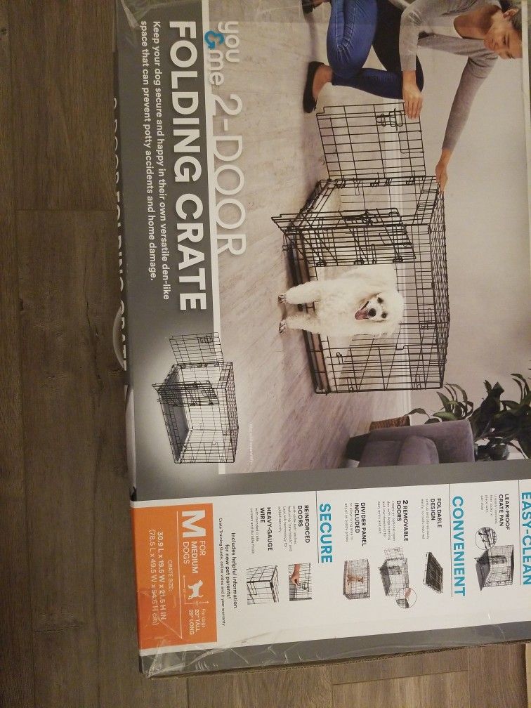Two Door Folding  Crate 