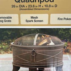 New Hampton Bay Outdoor fire Pit 