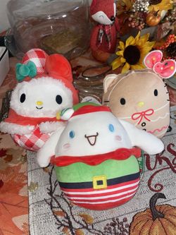 christmas sanrio squishmellows