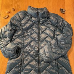 London Fog Lightweight Women’s Quilted Down Jacket—Size XL—Packable