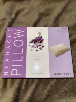 Spa Bliss Essentials Aromatherapy Headache Pillow