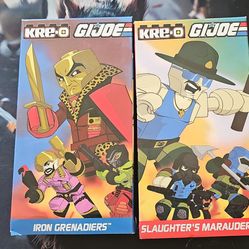 GIJoe Kreo SDCC Iron Grenadiers & Slaughters Mauraders