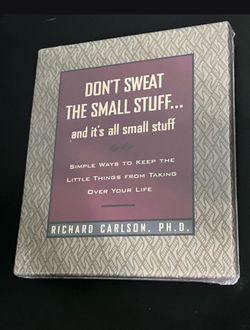 Don’t Sweat the Small Stuff Book