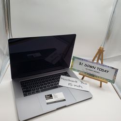 Apple MacBook Pro 15 IN 2015 - $1 Down Today - NO CREDIT Needed